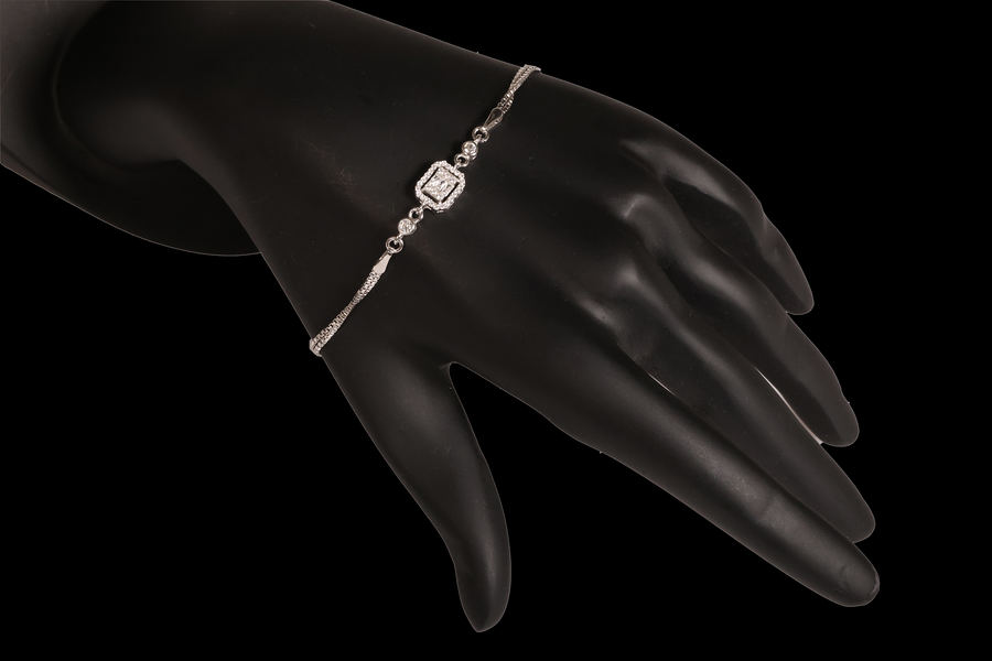 Liron Silver Örgü Zincir Bileklik